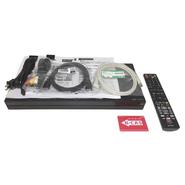 AQUOS シャープ 2TB 3チューナー ブルーレイレコーダー BD