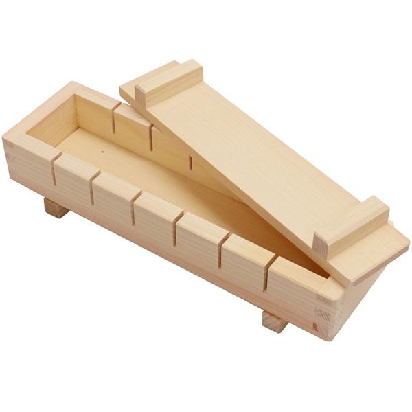 市原木工所 樹婦人 桧押し寿司器 7ッ切 押し寿司 押し寿司型 型枠 木製 木 日本製 7等分 7切れ サバ寿司 業務 家庭 おしゃれ 鯖  バッテラ あなご 箱寿司 えび エビ 海老 はこ寿司 サバ 大阪寿司 関西 職人 プロ