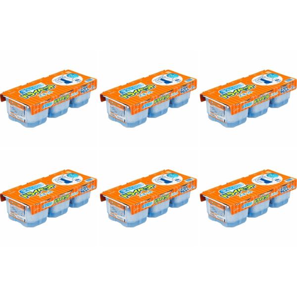ドライペットスキット 420ml×3個入 エステー 除湿剤 防カビ   【×6個セット】