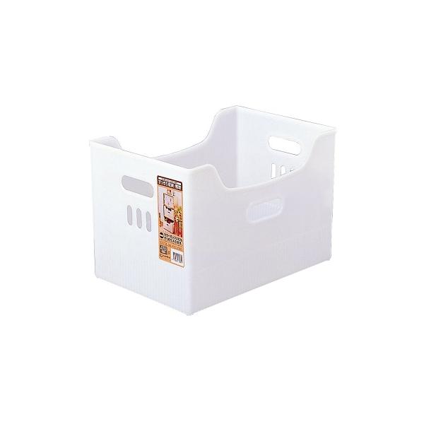 サンコープラスチック 収納ケース アルカ 幅38.6×奥26×高24.6cm ホワイトアルカ No.260(W)