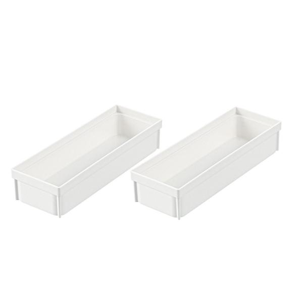【商品名】 トトノ 収納 引き出し用 カトラリーポケットR ミニ キッチン収納  【×2個セット】 【サイズ】21×7×4.4cm【素材】ポリプロピレン【生産国】日本【お手洗い方法】食洗機対応スタイリッシュでおしゃれかつ、きれいな収納を実現...