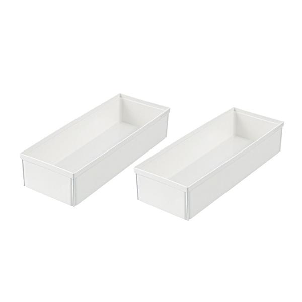 【商品名】 トトノ 収納 引き出し用 キッチンツールボックスR キッチン収納  【×2個セット】 【サイズ】35×14×7.6cm【素材】ポリプロピレン【生産国】日本【お手洗い方法】食洗機対応スタイリッシュでおしゃれかつ、きれいな収納を実現...