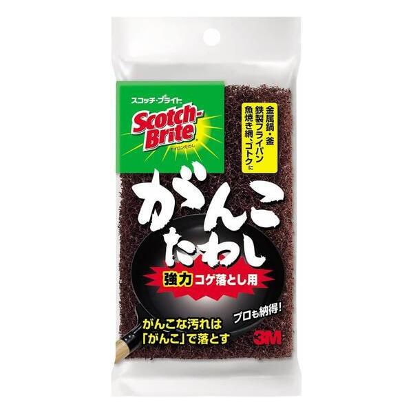 【10個セット】スコッチブライト 10418 たわし がんこたわし 強力コゲ落とし 業務用 G-43キッチン 洗う 食器 綺麗 きれい 新生活 日用品 定番 鍋