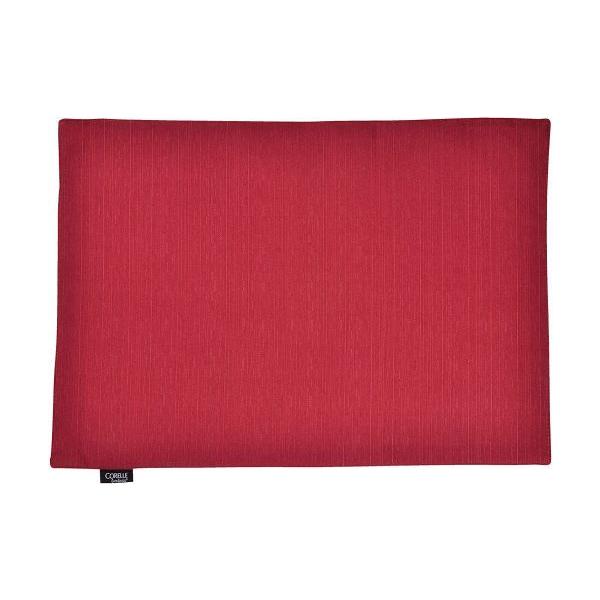 コレール 40051　コーディネイツ ランチョンマット リバーシブル/グレー×レッド BC-4005 パール金属食卓 テーブル 簡単 便利 おしゃれ 灰色 赤 裏表 新生活