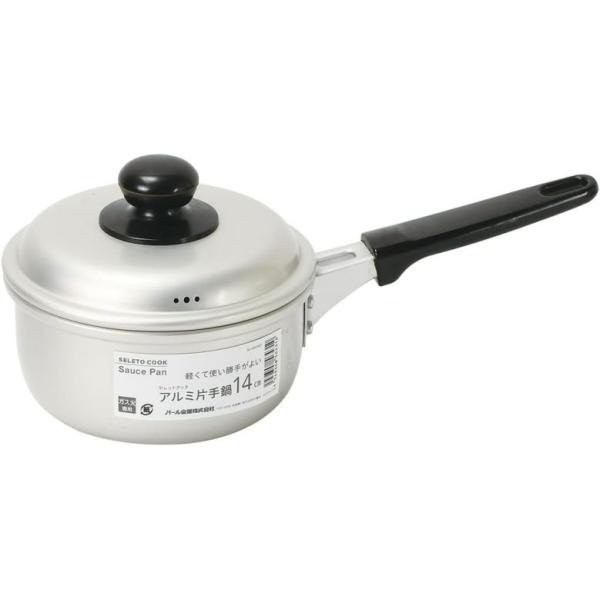 片手鍋 14cm アルミ製 ガス火専用 セレットクック HB-6431