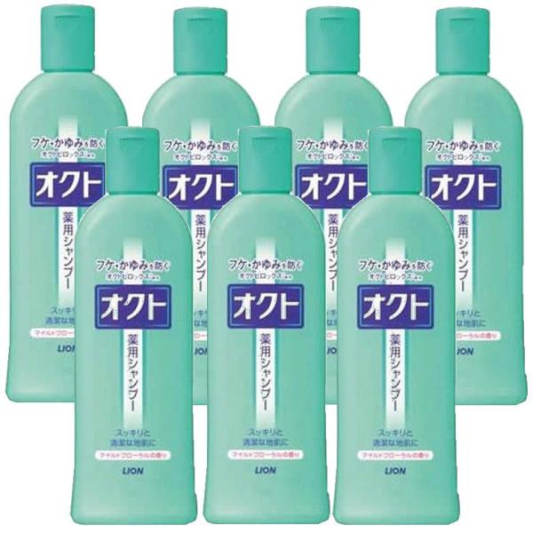 オクト 薬用シャンプー 320ml ライオン マイルドフローラルの香り  7個セット