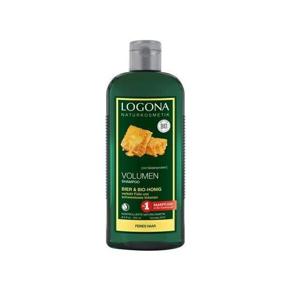 オーガニック LOGONA ボリュームシャンプー ビール&はちみつ