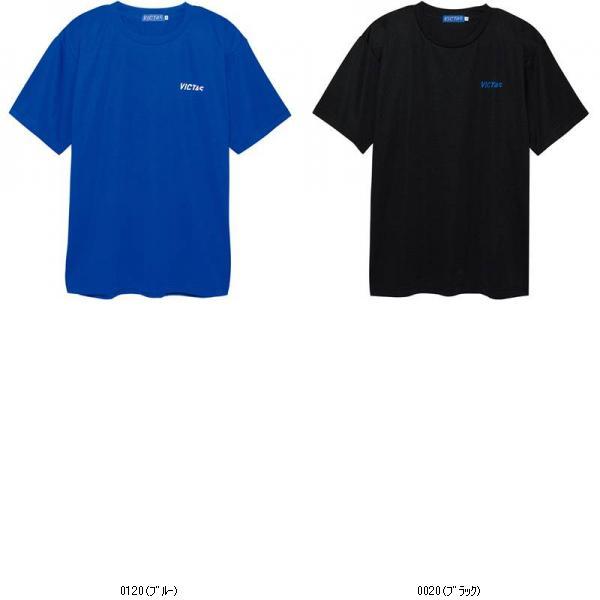 ヴィクタス メンズ 卓球 半袖Tシャツ V-TS063シャツ 033455 : ブラック VICTAS