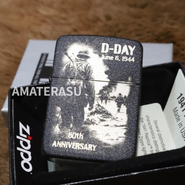 限定ZIPPO ノルマンディー上陸80周年記念 ジッポ D-DAY80TH 特別パッケージ ミニタリージッポ レアジッポ 第二次世界大戦 サバイバルジッポ 軍物ジッポ