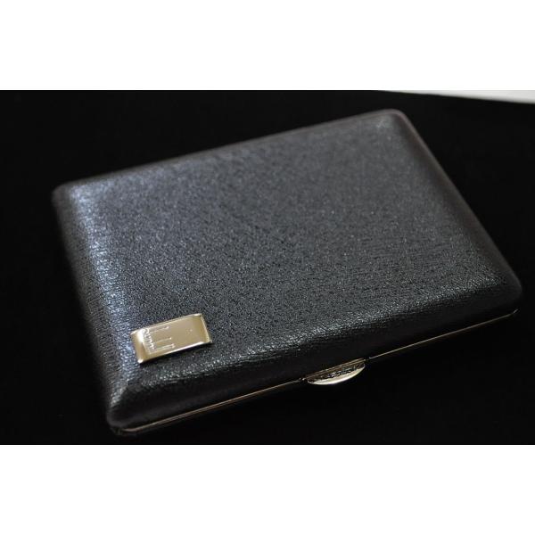 ダンヒル シガレットケース14本 サイドカー 人気 本革 高級 ライターの dunhill タバコケース たばこケース プレゼント かっこいい  シガーケース
