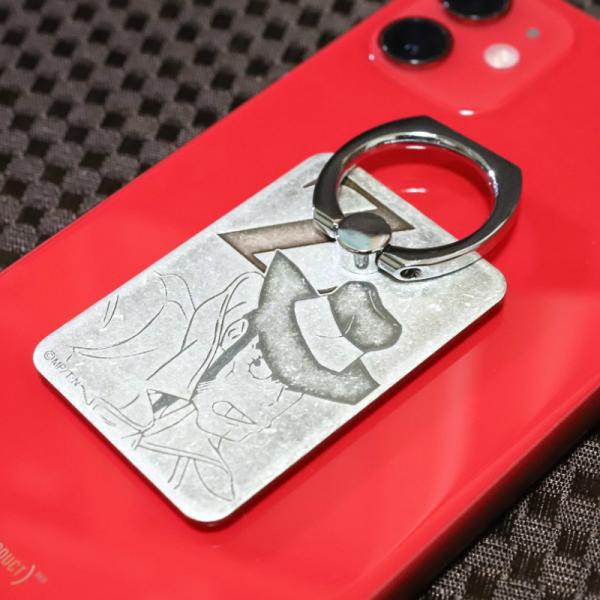 ルパン三世】銭形 スマホリング 携帯リング iphone ring