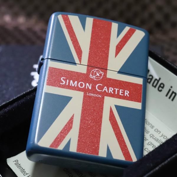 サイモンカーター ZIPPO フルカラー＆ユニオンジャック コーティング加工 SIMON CARTER ジッポ 人気 ブランド おすすめ zippo プレゼント