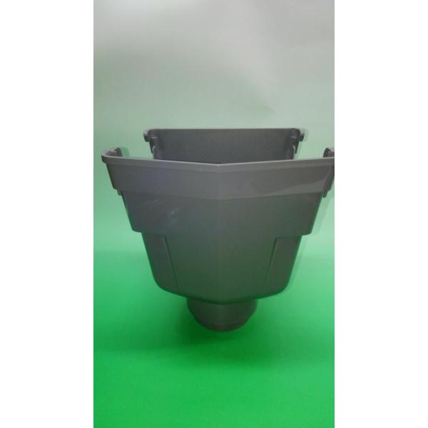 パナソニック雨樋　新集水器120　上合120　90×75　120軒樋用　半丸120　ねずみ　グレー　KQ2355