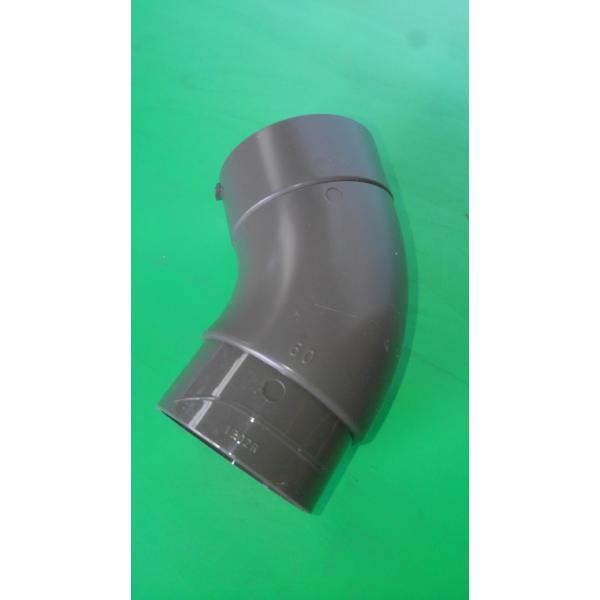 パナソニック(株)の雨樋で、たてとい６０用の部品です。色はオークブラウンです。
