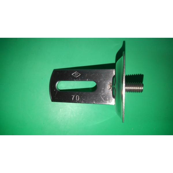 つばささん専用 つば付き足 L＝70 ステンレス製（SUS304） 厚み3mm