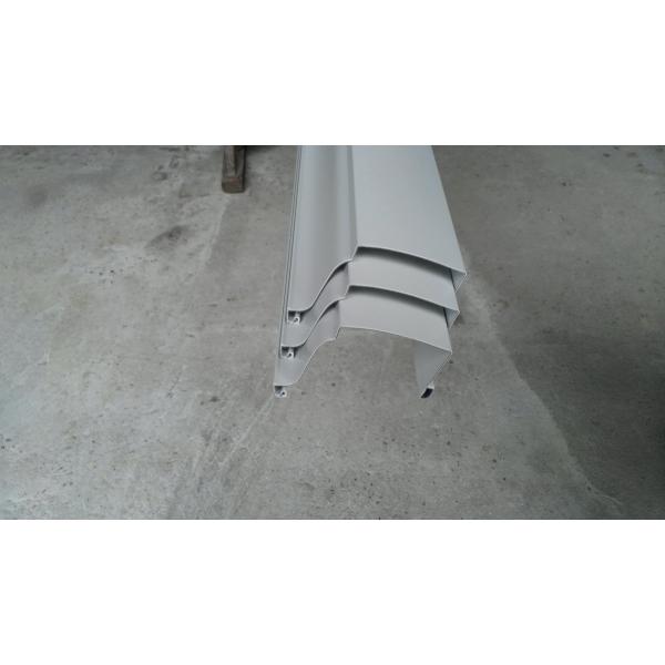 直接引取り限定】シビルスケア 軒樋 PC50 3600 ミルクホワイト 4本