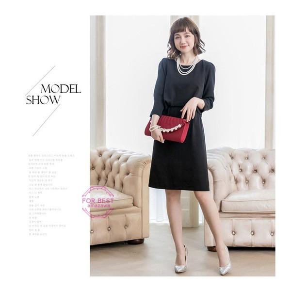 新年会 服装 女性 膝丈 パーティードレス 七分袖 ワンピース 結婚式 30代 40代 フォーマル 卒業式 通勤 二次会 披露宴 レディース Buyee Buyee Japanese Proxy Service Buy From Japan Bot Online