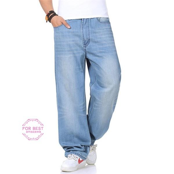 デニムパンツ ワイドパンツ メンズ ライトブルー ジーンズ ウォッシュ加工 ルーズ バギーパンツ メンズデニム Buyee Buyee 提供一站式最全面最專業現地yahoo Japan拍賣代bid代拍代購服務 Bot Online