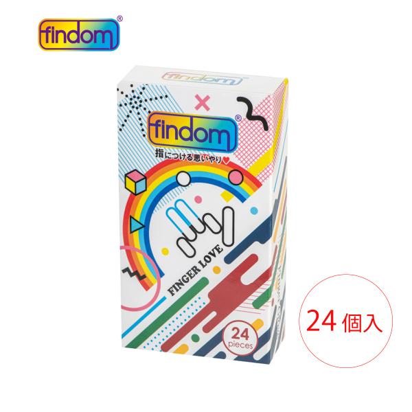 フィンドム 24個入 指用 コンドーム 指サック 指ドーム フィンガーグローブ 個包装 ネイル 指専用 ゴム 長め 指先 保護 衛生 なめらか ふぃんどむ