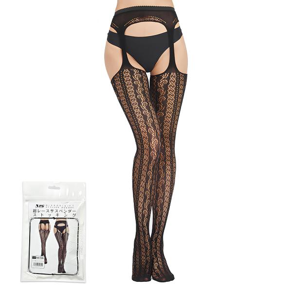 ストッキング 総レースサスペンダーストッキング NO-106 コスチューム 下着 ストッキング ハロウィン コスプレ パーティー 仮装 MB-B