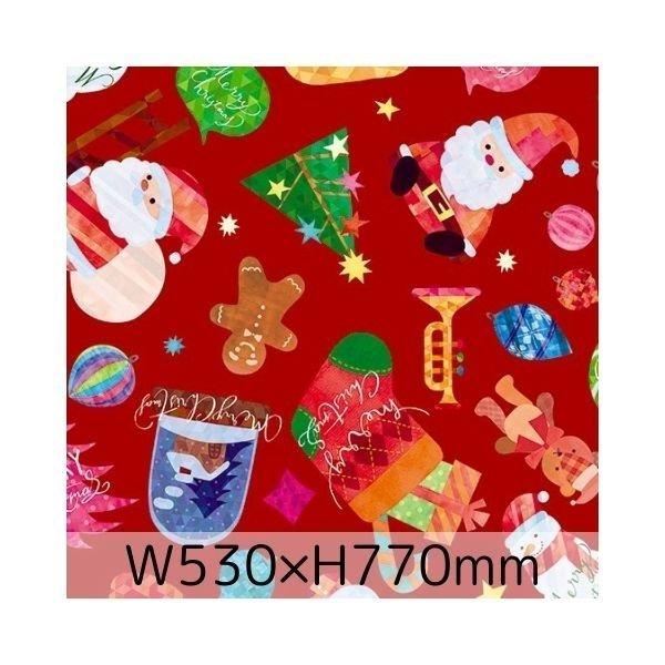 ラッピング Xmas 包装紙 クリスマストイズ 1枚入 530mm 770mm おしゃれ 特別な日 クリスマス ラッピングペーパー Ttm Ch 022 アメージング サプライ 通販 Yahoo ショッピング