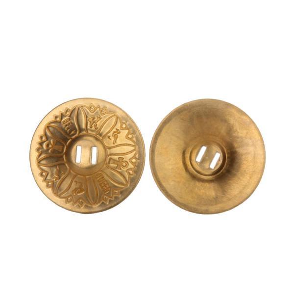 説明:ベリーダンス用の純銅フィンガーシンバルベル型の 2 つの穴のデザイン背面に刻まれたテクスチャ耳に心地よい.クリアで心地よいサウンド調節可能なゴムバンド付き素材: 銅寸法 (D*T): 約. .06インチ / 54*1.4mm色: ゴー...