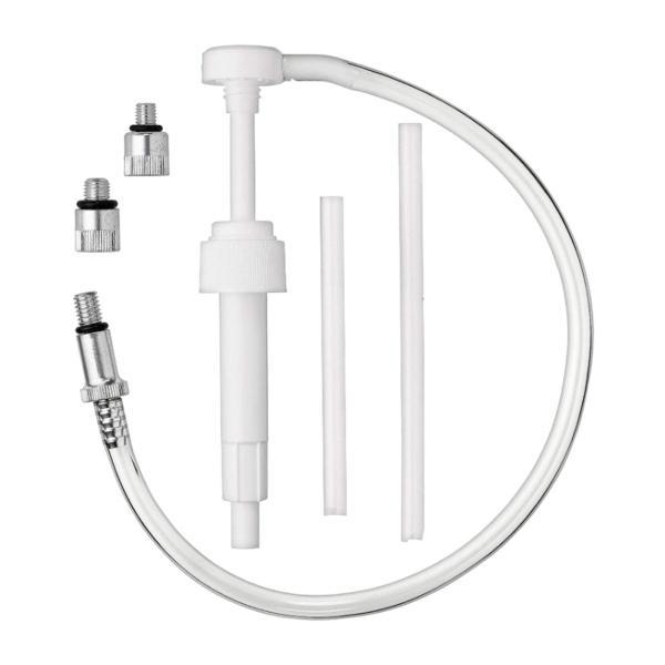 説明:[手動下部ユニットギアオイルポンプキット]パッケージには.下部ユニットギアオイルポンプ1個.ホース1本.アダプター3個.チューブ2本(短いもの1本.長いもの1本)が含まれています. [効率的で便利]この標準クォートボトル用流体ポンプは...