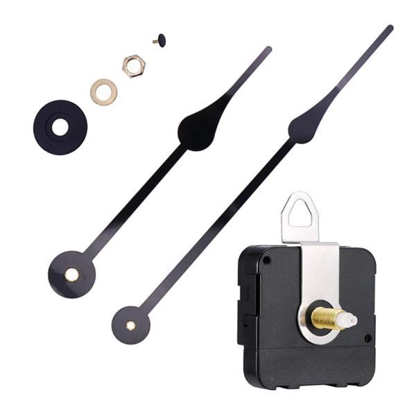 DIYはクォーツ時計のムーブメントを175mmの大きな黒い針に置き換えます