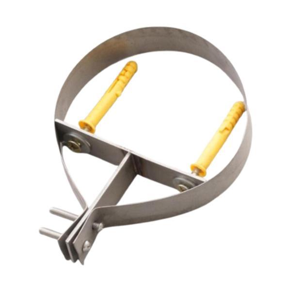 説明:[煙突パイプホルダー]: 暖房ストーブや暖炉用のプロフェッショナルな壁サポート煙突ライナークランプ.煙突煙突パイプ用に特別に設計されています. [適合]: 6インチの煙突パイプブラケットは.直径15.3cm/6.02インチの煙突に適し...