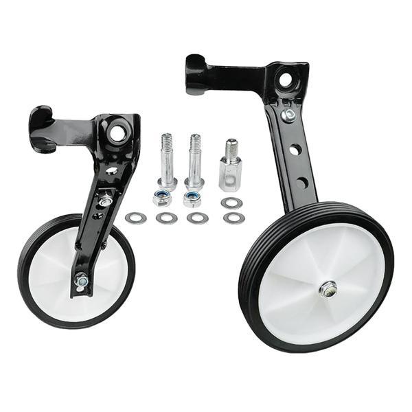 ブラック 子供用自転車補助輪 16 18 20 22 24 インチ : HiFlyshop