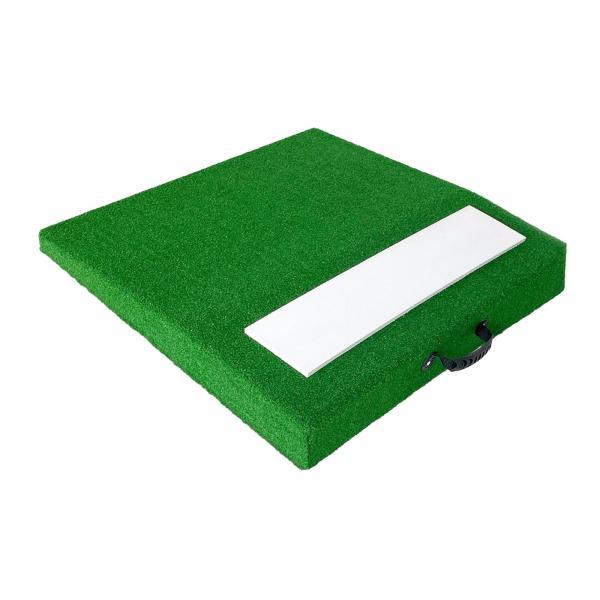 ピッチング練習用マウンド 折りたたみ式 グリーン ピッチング練習用マウンド 折りたたみ式 グリーン Amazon.co.jp