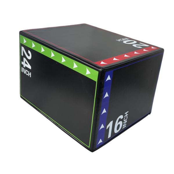 説明: guration汎用トレーニングツール]:この3インチジャンプボックスは.ジャンプ.バランス.調整などのさまざまな身体トレーニングエクササイズに最適です.大人と子供の両方に適しているため.ホームジムやフィットネスルーチンに理想的な追...