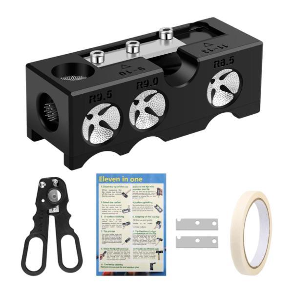 説明:[商品]: このビリヤードプールキューチップ交換キットは.ビリヤード愛好家に最適です.キューチップを良好な状態に保つことで.打撃体験が向上します. [11 in 1多機能ツール]: このプロフェッショナルキューチップ修理キットは.切断...