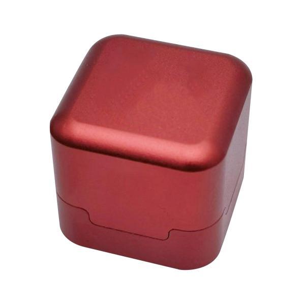 プールチョークホルダー 頑丈なスヌーカーチョークボックス コンパクト ビリヤードチョーク キャリーケース レッド