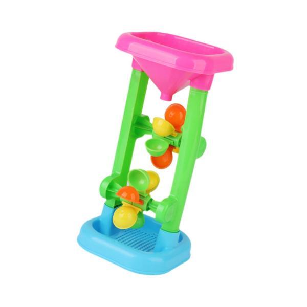 水車おもちゃ、流れる砂と水、砂のテーブル用ビーチ砂水車 : HiFlyshop