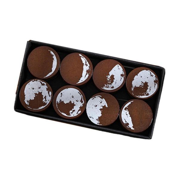 説明:[月の満ち欠けスタンプ]: この素晴らしいジャーナルスタンプセットは.快適な取り扱いのための丸いデザインと豊かなパターンが特徴で.あなたの工芸品に個性的なタッチを加えます. [ユニークなデザイン]: このセットには.新月.上弦の三日月...