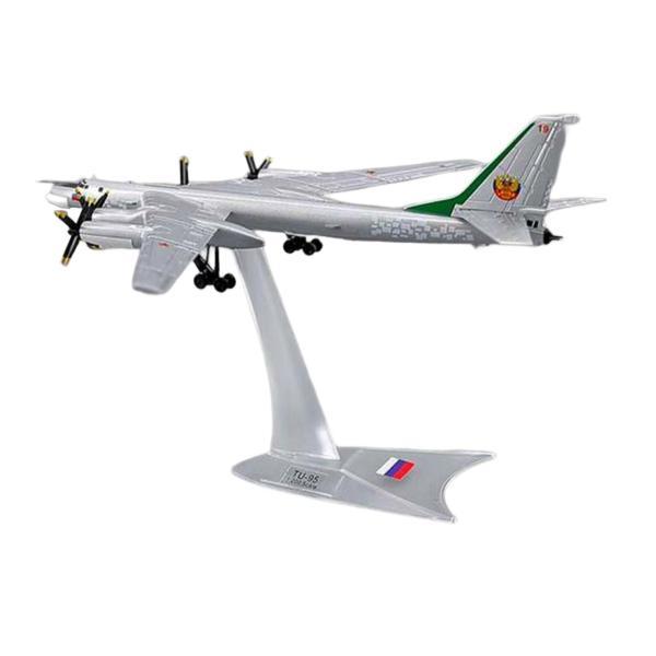 1:200 TU-95 長距離爆撃機飛行機モデル 頑丈なプロ仕様の飛行機