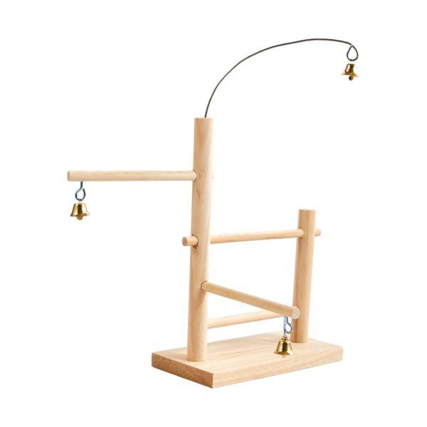 説明:[品質と信頼性]:鳥の訓練スタンドは高品質の木製素材で作られており.噛みつきにくく.頑丈で耐久性があります.[完璧なサイズ]: 20cmx10cmx30cm/7.87インチx3.94インチx11.81インチの寸法のこのオウムプレイスタ...