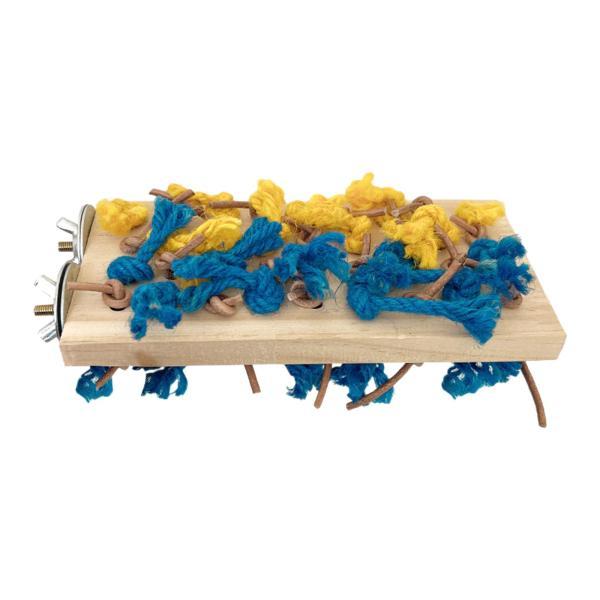 説明:[素材]このオウムのおもちゃは木で作られており.強くて頑丈です. [装飾]オウムのおもちゃの木製プラットフォームは.オウムの噛む本能を満たすように設計されており.庭やケージの中など.他の場所に美しい装飾として吊るすこともできます. [...