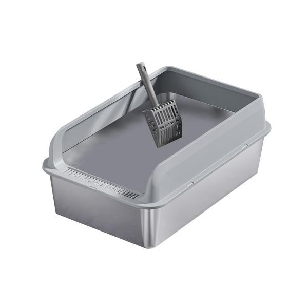 説明:[半密閉型デザイン]: 猫用トイレ砂は猫の行動を楽にし.空気の循環を高め.排泄物を簡単に排出できます. [ハイサイド]: 子猫用トイレのハイサイドデザインは.猫砂がこぼれるのを防ぐ保護バリアを形成し.清潔で家庭的な環境を提供します. ...