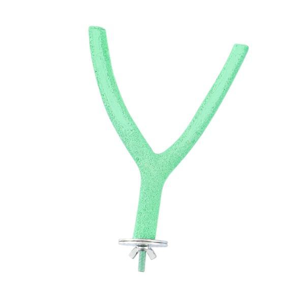 説明:[鳥かごのおもちゃ]: このY字型のオウムの止まり木スタンドおもちゃは.爪とくちばしを自然に維持しながら.鳥が止まり木に止まり.遊び.休むように設計されている. [素材]: バードパーチスタンドは樹脂製で.長期間の使用が可能で.鳥の頻...