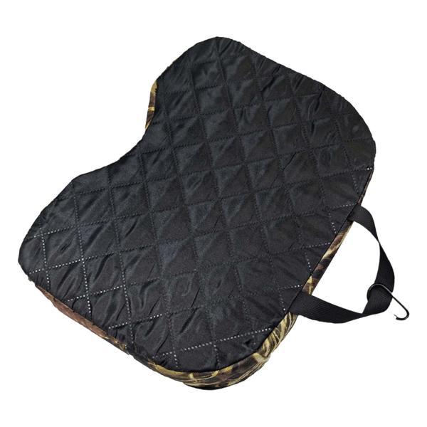 ハンティングシートクッション キャンプ用クッション ポータブル 厚手 カラビナ付き 座面マットパッド 釣りスタジアム アウトドア キャンプ パティオ用
