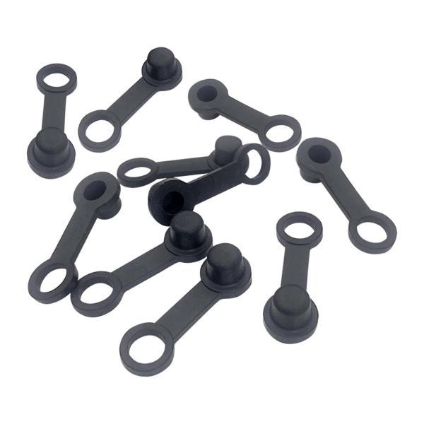 10x 車用ブレーキポンプダストキャップ ブレーキキャリパー ブリードニップル 8mm 防塵修理部品 オイル排出スクリューキャップ ほとんどの車に対応