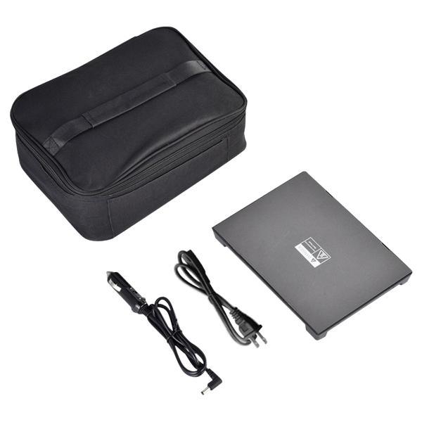 ポータブル加熱ポーチ 2個セット ポータブルオーブン小型電気加熱