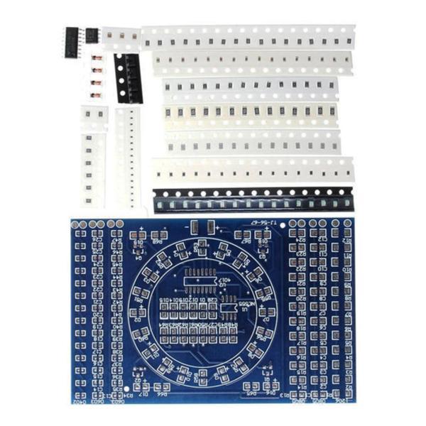 SMDコンポーネント溶接練習ボードはんだ付けキットダイオードトランジスタ