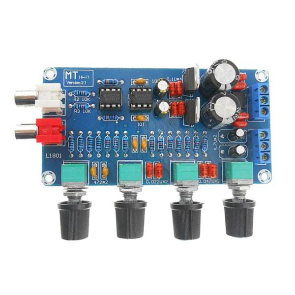 NE5532プリアンプ プリアンプトーン モジュール 3P ダブル ボリュームボード