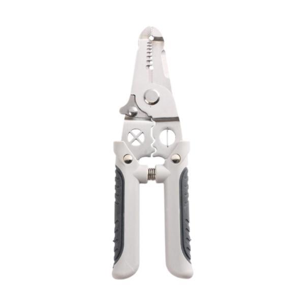 説明:[多機能ツール]: 多目的電気技師ツール.ストリッピング.切断.圧着.分割.ボビンワインダーなどの機能をサポートします.作業を簡素化する万能ツールです[多用途]: ワイヤーカッターは.ワイヤーロープ.アルミ線.鉄線.銅線.電線などのさ...