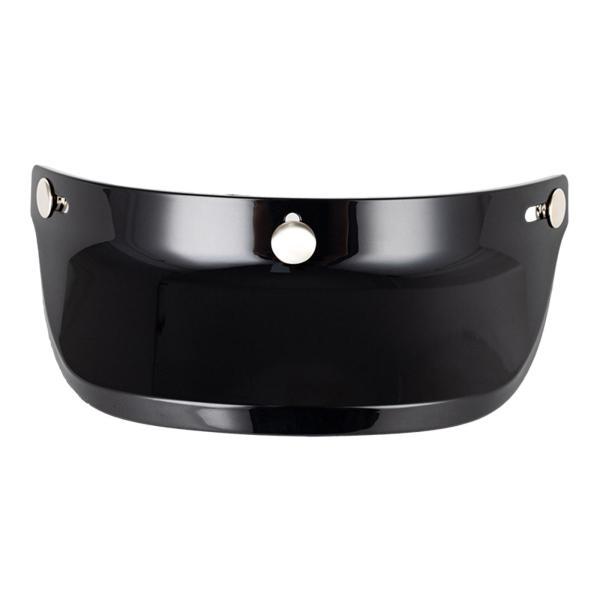 ヘルメットバイザー ピークシールド 3 スナップ ユニバーサル