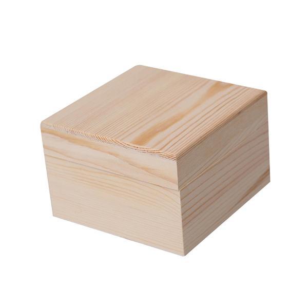 木製収納ボックス、オーガナイザーボックス、記念品ボックス、正方形