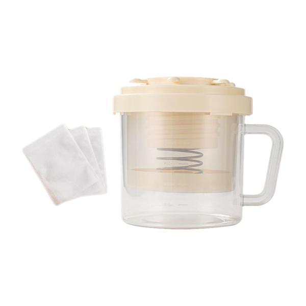 説明:[多機能]: この蓋付きヨーグルトストレーナーは.ヨーグルトフィルターとしても自家製ギリシャヨーグルトフィルターとしても使用でき.あらゆるキッチンに必要なツールになります. [耐久性]: このヨーグルトフィルターは丈夫なPP素材で作ら...